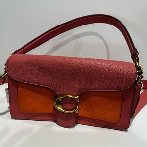 Coach Tabby Shoulder Bag B4 Taffy & Orange Multi 76105  B4SB4  NWT